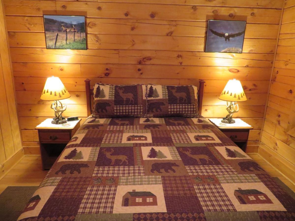 Misty Creek Log Cabins Maggie Valley Eksteriør billede